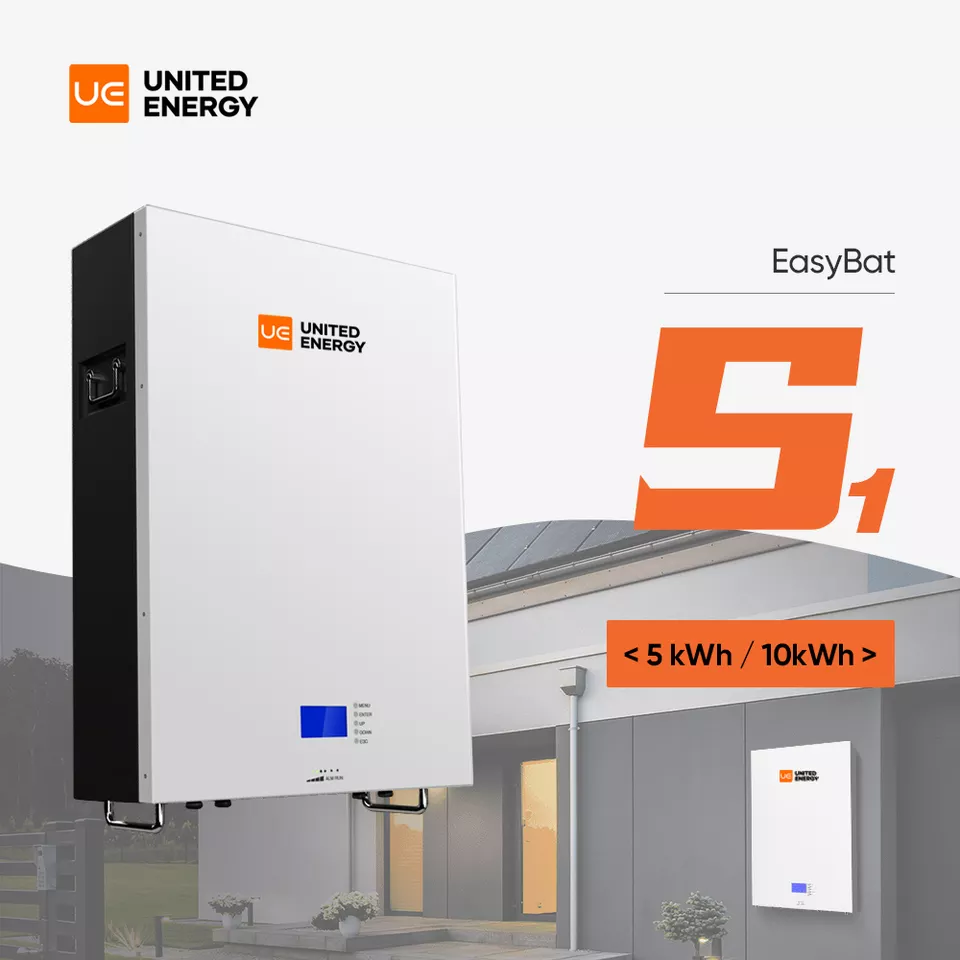 United Energy Powerwall Lithium Batterie 48 Volt 100Ah 200Ah 5Kwh 10Kwh