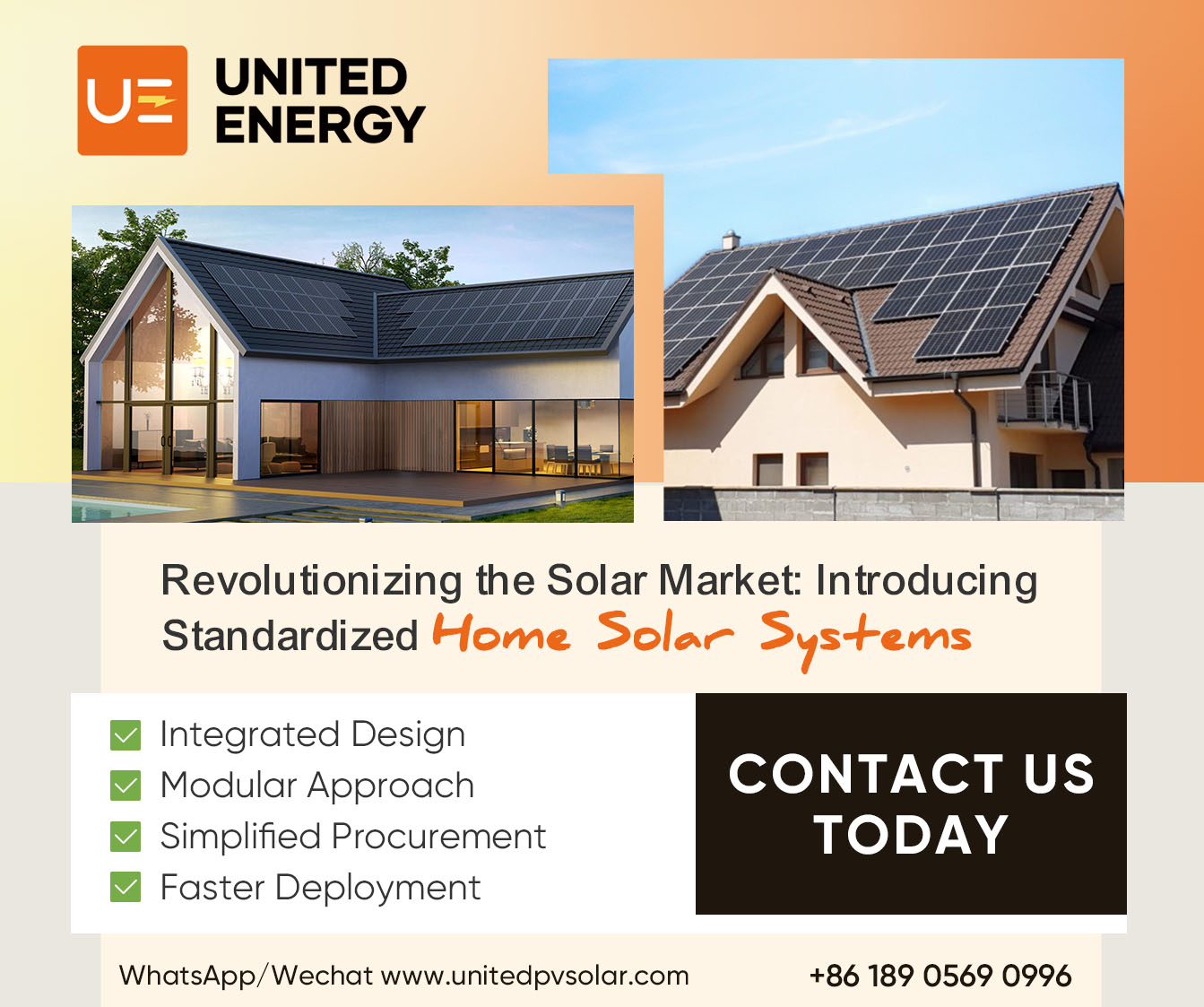 Introducing Standardized Home Solar Systems
