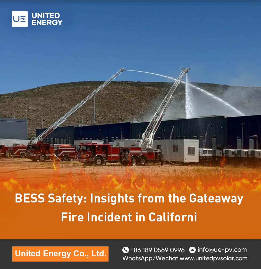 BESS Safety: Erkenntnisse aus dem Gateaway-Feuervorfall in Kalifornien
