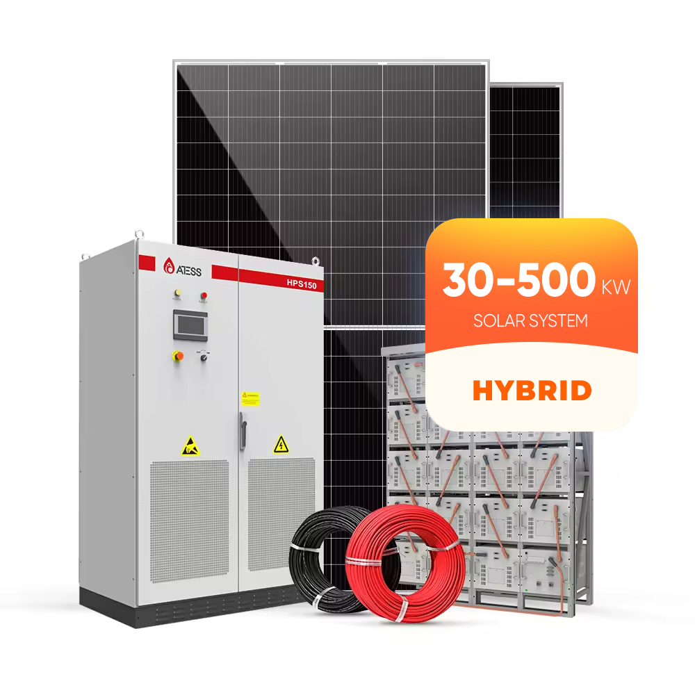 30–500 kW Hybrid-Solarenergiesystem