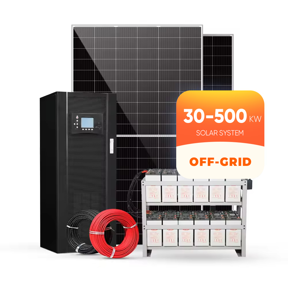 Fortschrittliche netzunabhängige Solarenergiesysteme 30–500 kW