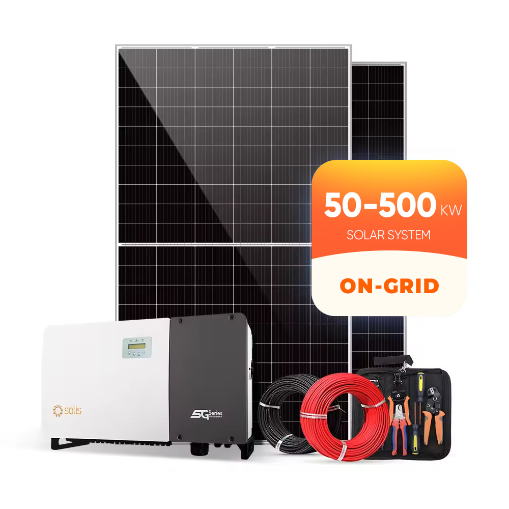 Fortschrittliche netzgebundene Solarenergiesysteme 50–500 kW